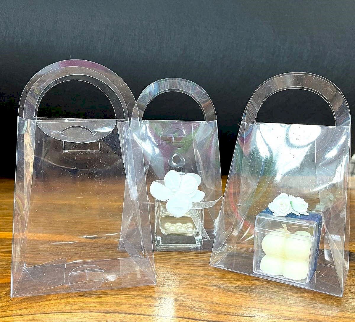 ASETAT ŞEFFAF ÇANTA 