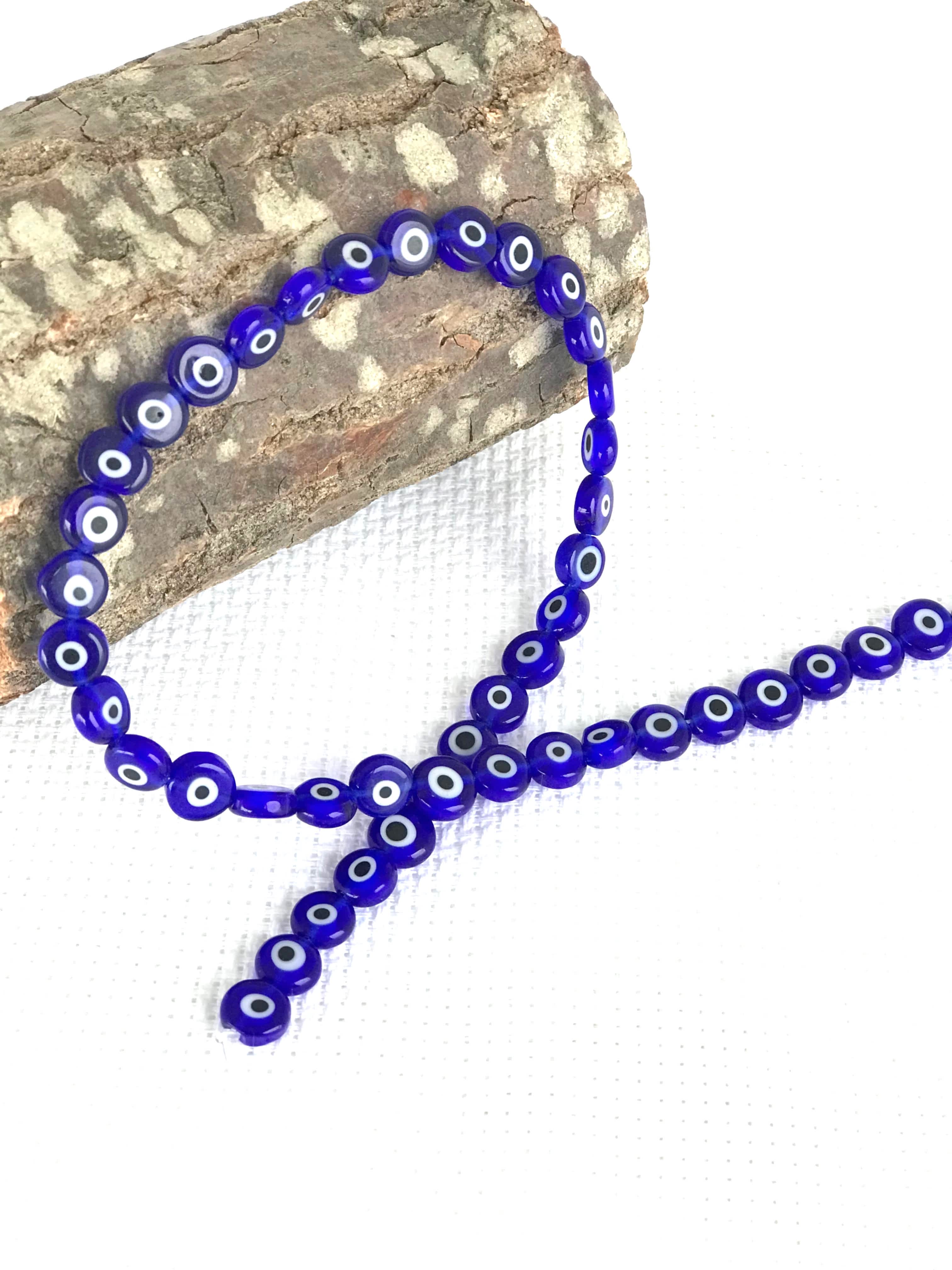 LACİVERT BEYAZ GÖZLÜ