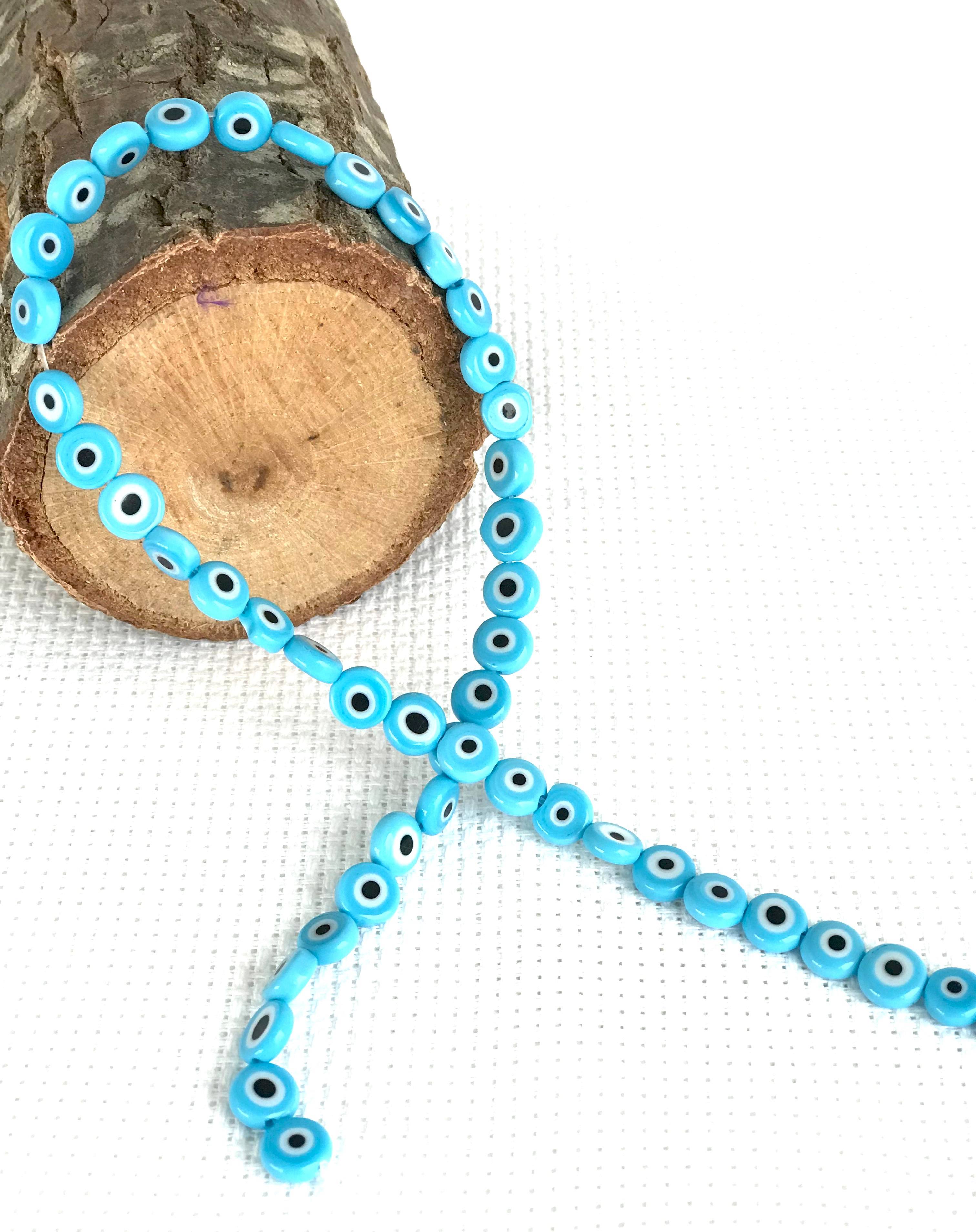 TAŞ MAVİ BEYAZ GÖZLÜ